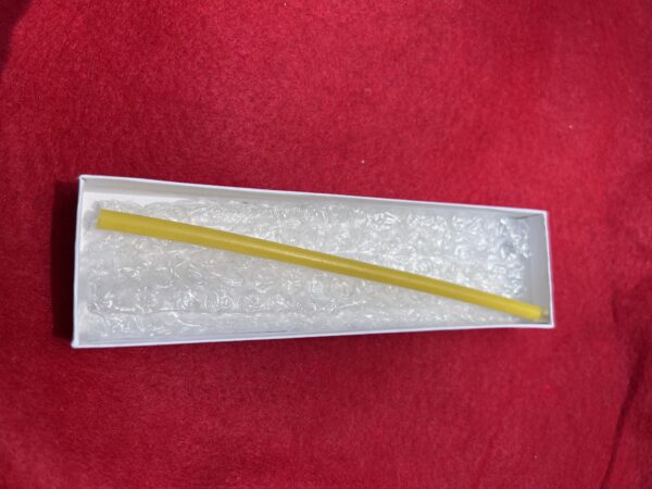 Candle from St. Andrews Church in Bucha, Site of the Mass Grave from Summer 2023