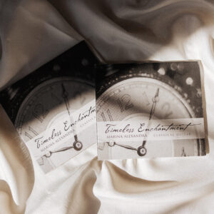 CD with Relaxing Guitar Music by Virtuosa Musician Marina Alexandra