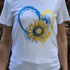 Female T-Shirt Sunflower in my Heart SOLD