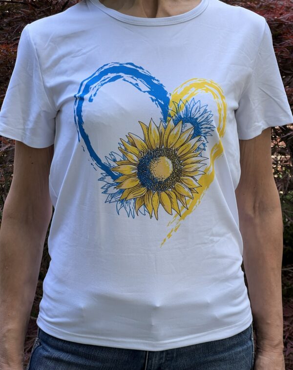 Female T-Shirt Sunflower in my Heart