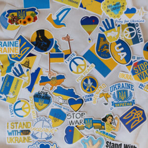 Ukrainian Themed Stickers