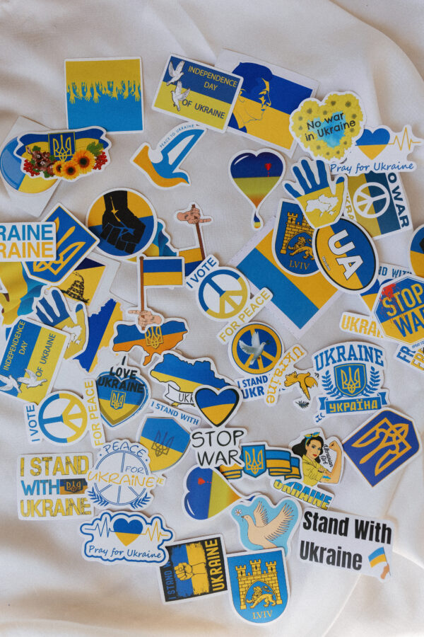 Ukrainian Themed Stickers