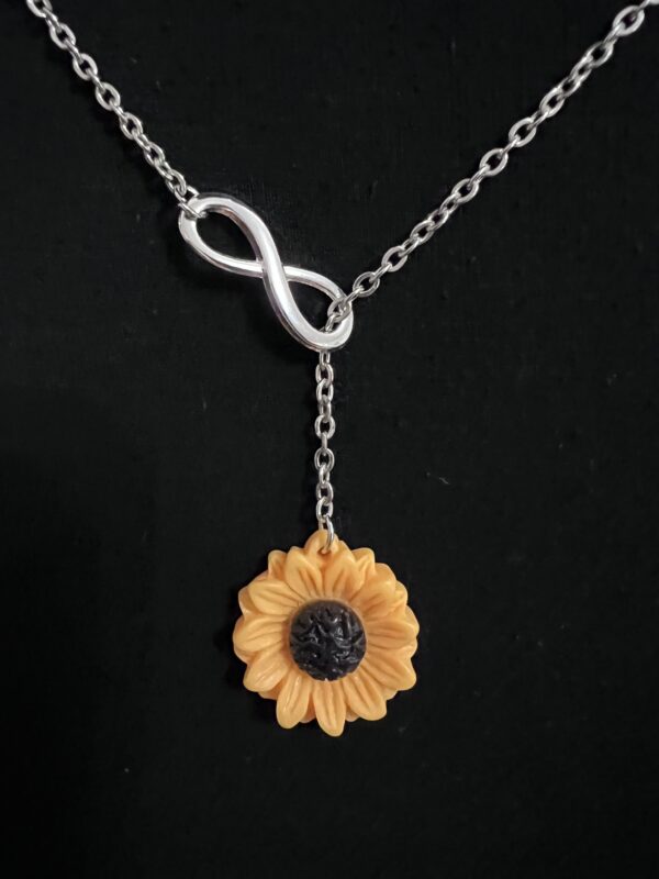 Adjustable Sunflower Necklace
