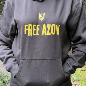 Hoodie with Free Azov message