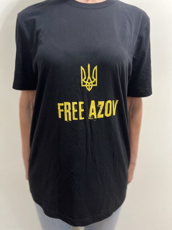 T-Shirt with Free Azov message