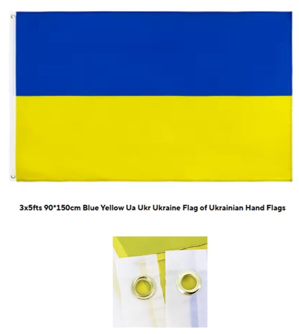 Large Ukrainian Flag